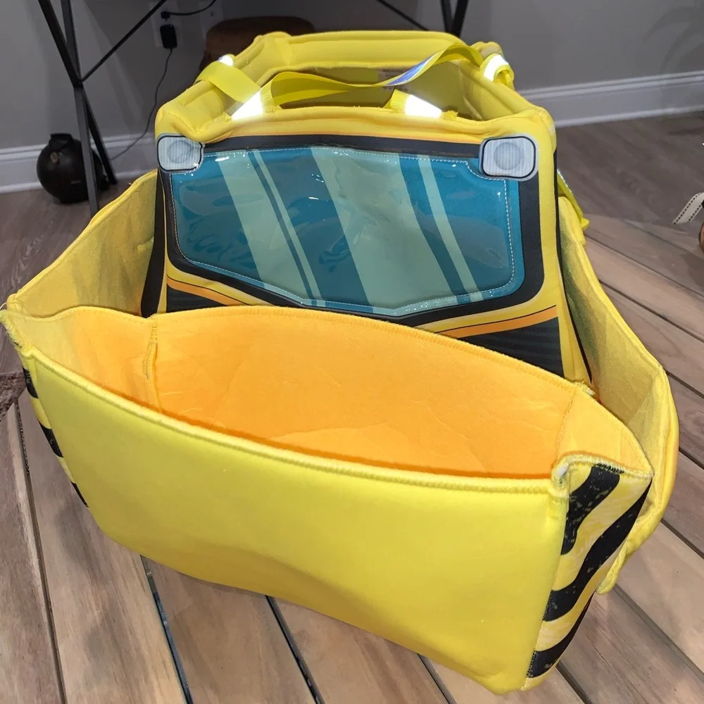 Yellow Bulldozer Kids Costume W/ Sound!